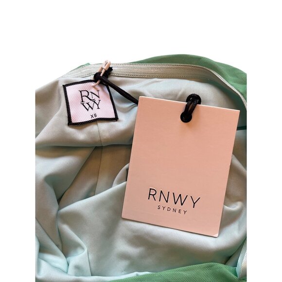 Runaway The Label Kendall Dress in Aqua Ombre XSmall New Womens Midi - Picture 8 of 16